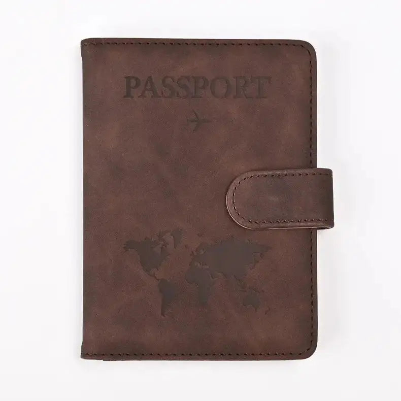 PU Leather Passport and Card Holder