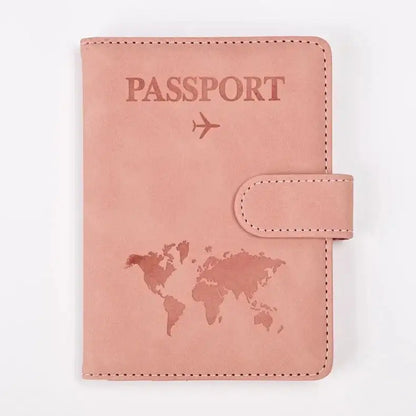 PU Leather Passport and Card Holder