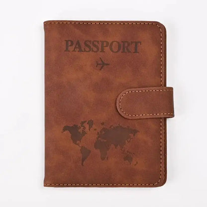 PU Leather Passport and Card Holder